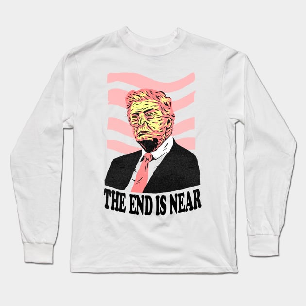 The End Is Near Long Sleeve T-Shirt by benbauchau